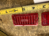 Vtg Light Bar Lens Harley Shovelhead Evo FLH Touring Saddlebag goldwing Acc Tayl