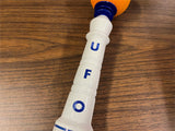 UFO White Unfiltered Wheat Beer Figural Tap Handle Harpoon Brewery Boston 16in