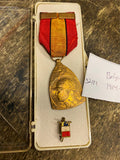 WW1 Belgian Medaille Commemorative Belge 1914-1918 Medal Authentic Original Plus