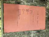 1889 YMCA Literature 29th ann Vtg Historical Erie Pa Collectible Fraternal Memor