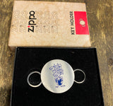 Vtg Zippo Key Fob United Bronze Pgh Pa Orig Box! Collectible!