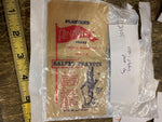 1930's Vtg Planters Pennant Peanuts Advertising Bag Sign Memorabilia Baseball