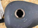 Vtg NOS Peanut Gas tAnk Fiberglass Custom Chopper 70's Old Skool Flat bottom