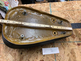Vtg NOS Peanut Gas tAnk Fiberglass Custom Chopper 70's Old Skool Flat bottom