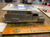 Vintage Tootsie Toy Truck Diecast 1947 International K5 Yellow 6" Collectible