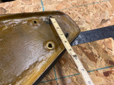 Vtg NOS Peanut Gas tAnk Fiberglass Custom Chopper 70's Old Skool Flat bottom