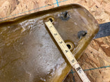 Vtg NOS Peanut Gas tAnk Fiberglass Custom Chopper 70's Old Skool Flat bottom