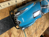 Vtg Irwin USA 1950's Roadster Convertible Plastic Car Toy Blue