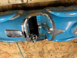 Vtg Irwin USA 1950's Roadster Convertible Plastic Car Toy Blue