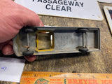 Vintage Tootsie Toy Truck Diecast 1947 International K5 Yellow 6" Collectible