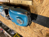 Vtg Irwin USA 1950's Roadster Convertible Plastic Car Toy Blue