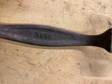 Antique 1800's Wrought Iron Door Handles Thumb Latch Lift Lock Twisted Victorian