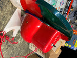 Vtg Colortone Electric Roto Color Wheel Aluminum Christmas Tree Light Box Snapit