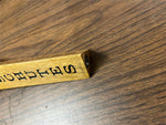 DESCHUTES MIRROR POND PALE ALE BEER TAP HANDLE 11" LONG WOODEN ADVERTISING