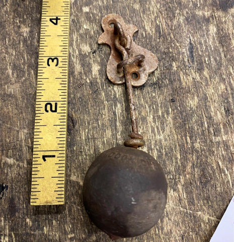 Antique 1800's gardner screen door stop Check Victorian House Decor Hardware!