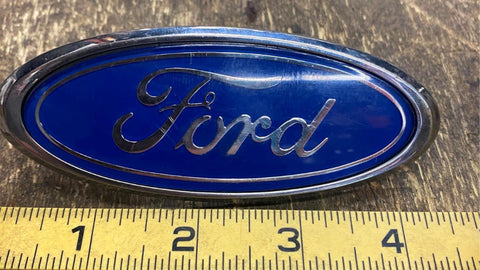 FORD BLUE OVAL EMBLEM OEM BADGE E8DB-8C020-AA GRILL