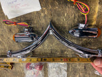 Indian Motorcycle Gilroy OEM Chief Scout Rear Turn Signal Bar Mount LED Lights