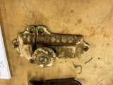 Ornate Antique Victorian Jelly Cabinet Door Lock Porcelain Knob Latch Deco Lot!
