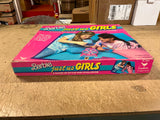 Vintage 1989 Barbie Just Us Girls Board Style Game - Cardinal Mattel