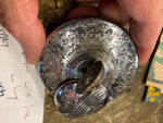 1930s 40s Locking WISE-400 LOCK USA Gas Cap Chevy Dodge Ford Chrysler Buick Vtg
