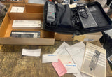 Vtg  Motorola bag phone Cell Electronics Audio SCN2449A Manuals Carry case Batt