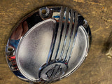 Chrome Bar Shield Logo Derby Clutch Cover Harley Sportster 883 1200 OEM 04^ 6 bo