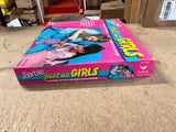 Vintage 1989 Barbie Just Us Girls Board Style Game - Cardinal Mattel