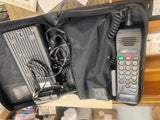 Vtg  Motorola bag phone Cell Electronics Audio SCN2449A Manuals Carry case Batt