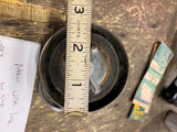 1930s 40s Locking WISE-400 LOCK USA Gas Cap Chevy Dodge Ford Chrysler Buick Vtg
