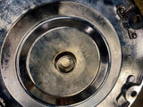 Chrome Bar Shield Logo Derby Clutch Cover Harley Sportster 883 1200 OEM 04^ 6 bo