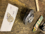 1930s 40s Locking WISE-400 LOCK USA Gas Cap Chevy Dodge Ford Chrysler Buick Vtg