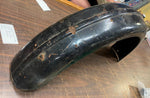 Vtg Original Ribbed Rear Fender Triumph Pre Unit Bsa Motorcycle Thunderbird T110