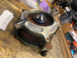 Roland Sands Black Turbine Air Cleaner Harley Touring Softail dyna 2013 Glide FL
