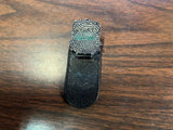 Vintage 1960s Made In England Rare Cadillac Morocco Leather Keychain