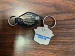 Vintage 1960s Made In USA Cadillac Dealership Lot Of 2 Keychains