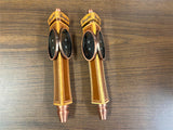 Lot of 2 Yuengling & Sons Unlabeled Customizable Wooden Beer Tap Handles 12"
