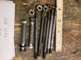 Vtg Harley Engine case Bolts Studs nuts JD 1920's Parts hdwr Twin Single Pocket