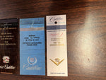 Vintage 1960s Lot Of 8 Cadillac Car Dealerships Matchbooks Various Designs