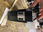 AM/FM GENERAL ELECTRIC GE Portable Transistor Radio Vtg BLACK MODEL NO 7-2810f