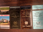 Vintage 1960s Lot Of 8 Cadillac Car Dealerships Matchbooks Various Designs