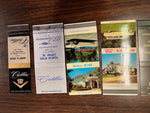 Vintage 1960s Lot Of 8 Cadillac Car Dealerships Matchbooks Various Designs