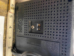 AM/FM GENERAL ELECTRIC GE Portable Transistor Radio Vtg BLACK MODEL NO 7-2810f