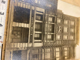 Vtg Picture Advertisement Hotel White Beaver Falls Pa 1900 Antique Downtown hist
