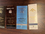 Vintage 1960s Lot Of 8 Cadillac Car Dealerships Matchbooks Various Designs