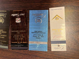 Vintage 1960s Lot Of 8 Cadillac Car Dealerships Matchbooks Various Designs