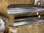 Polished Lower Fork Legs Harley Touring Road King Ultra CLASSIC FLH 2006 41mm