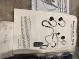 MotoComm SK-75 motorcycle communication system Intercom Sidekick Open face helme