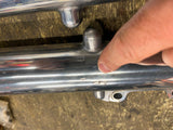 Polished Lower Fork Legs Harley Touring Road King Ultra CLASSIC FLH 2006 41mm