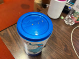 Vintage 1990s Blue Disney's Aladdin Lunchbox Thermos Aladdin Brand