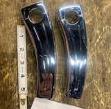 Harley Handlebar Chrome Pull Back Risers 5 1/2 Sportster Custom Chopper Softail